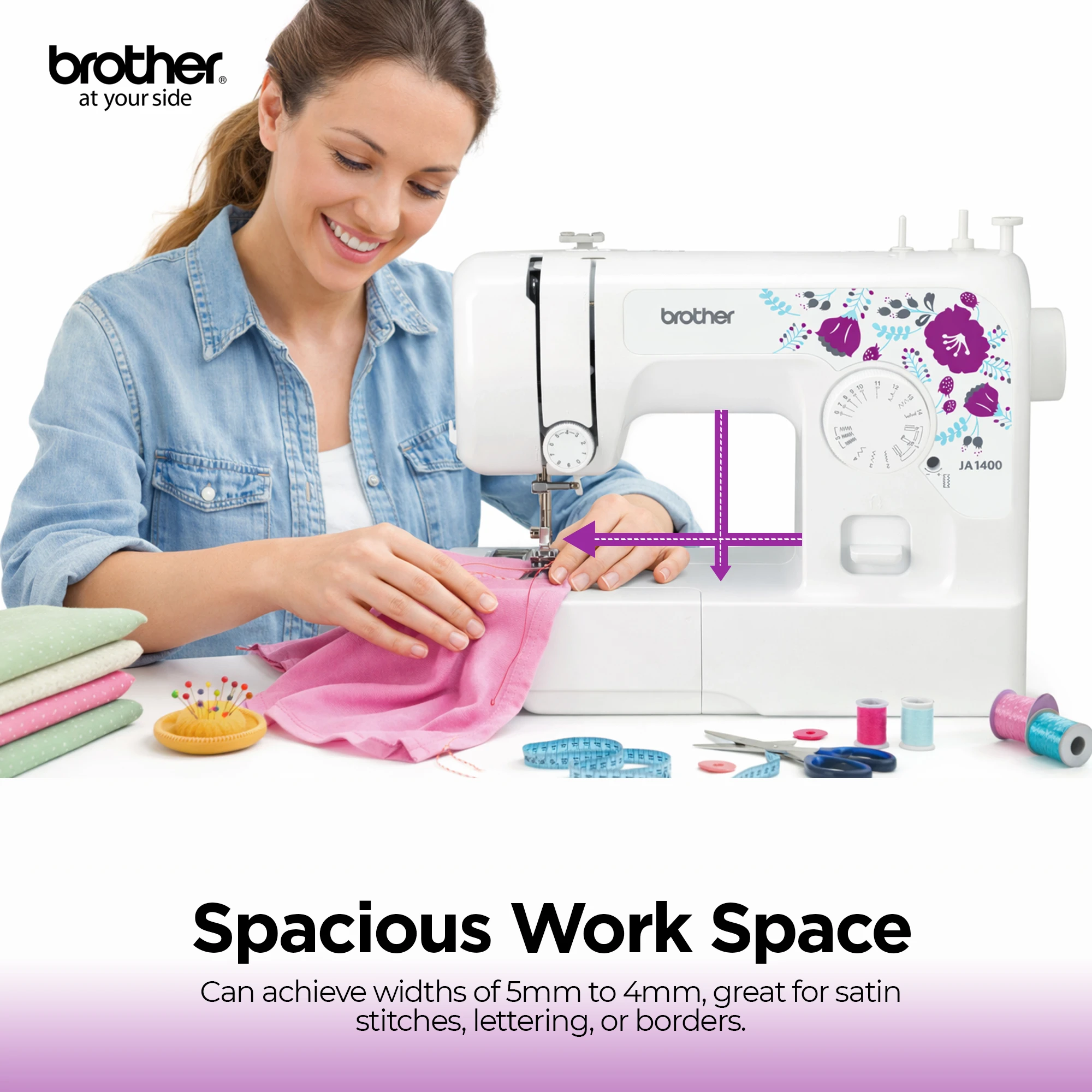 Compact Electric Sewing Machine