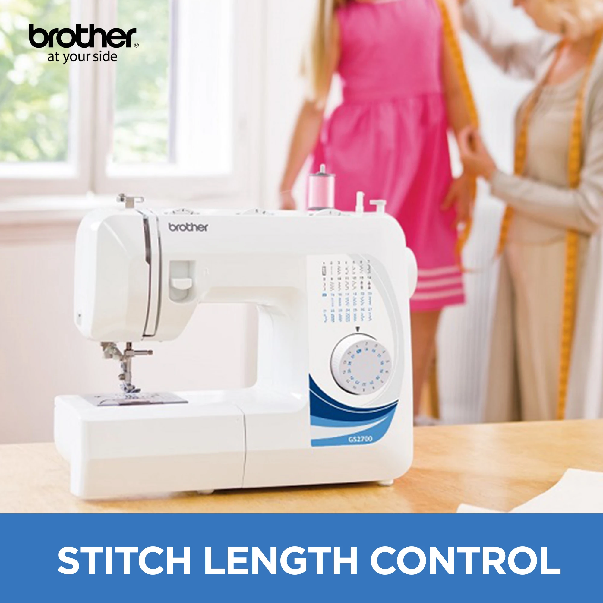 Traditional Metal Chassis Electric Sewing Machines Featuring 27 Built-In Stitch Selections For Convenient And Versatile Sewing
