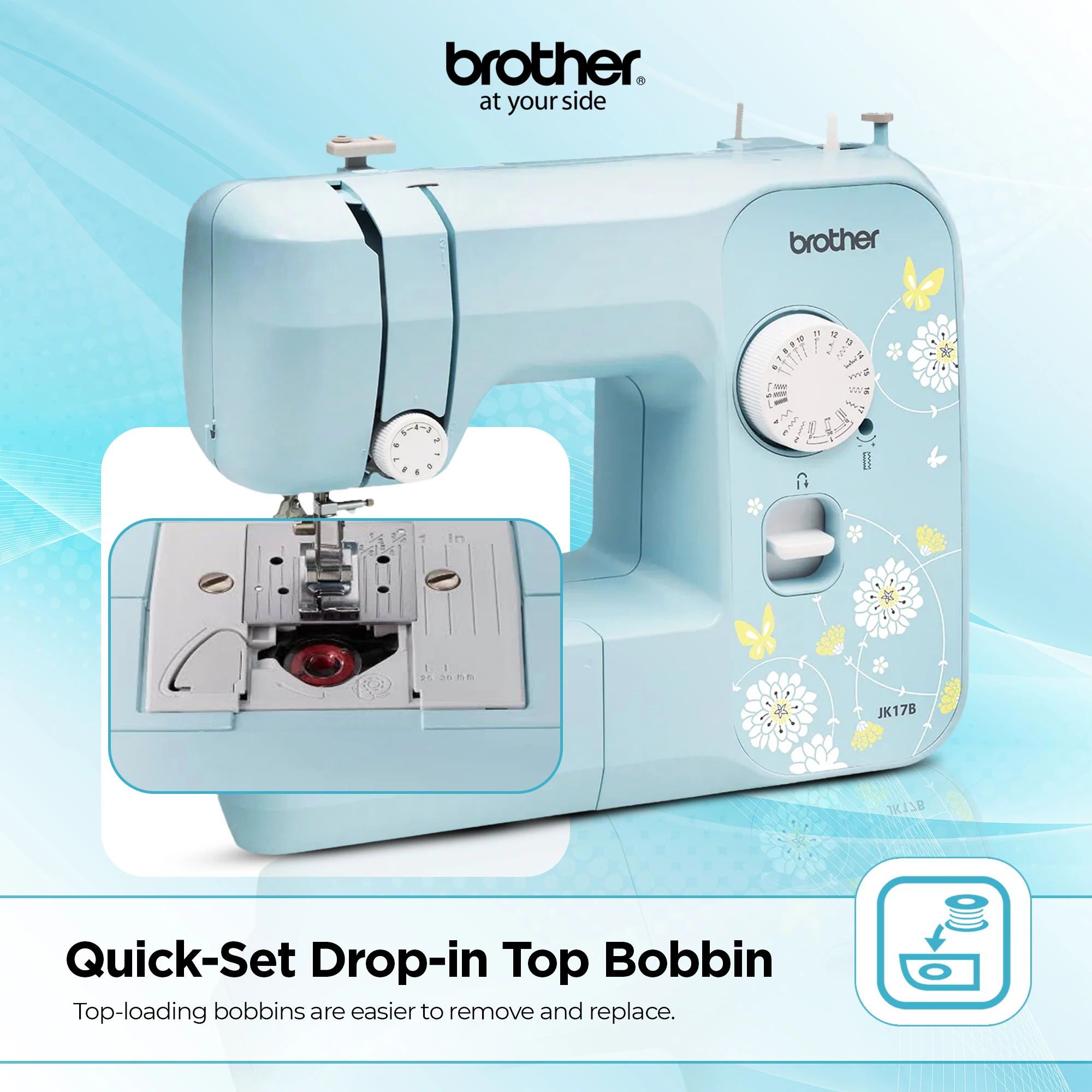 Compact Electric Sewing Machine And Easy To Use Sewing And Mending Machine