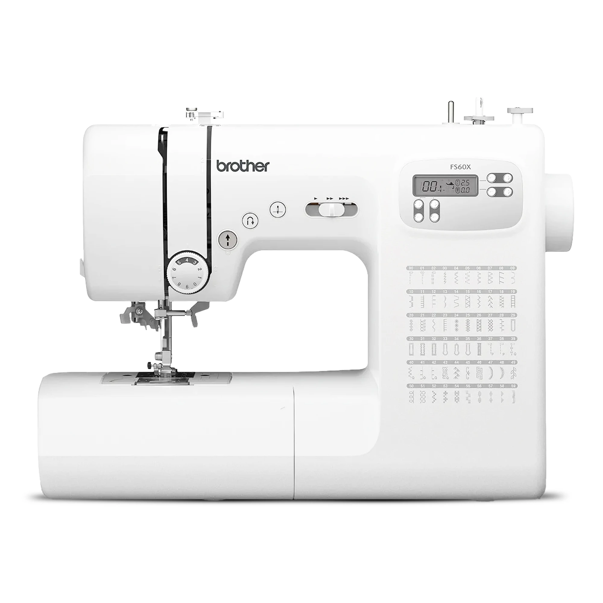Computerized Electric Sewing Machine With Heavy Duty Metal Frame For Improved Durability And Reduced Vibration And More Accurate Needle Positioning