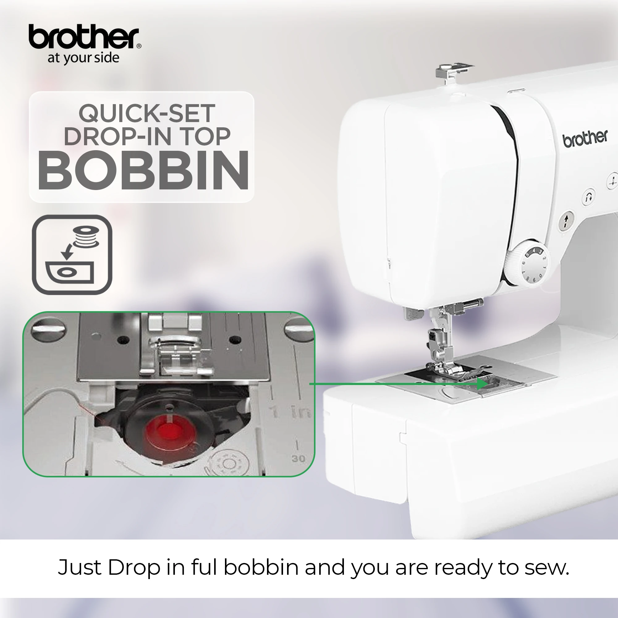 Computerized Electric Sewing Machine With Heavy Duty Metal Frame For Improved Durability And Reduced Vibration And More Accurate Needle Positioning