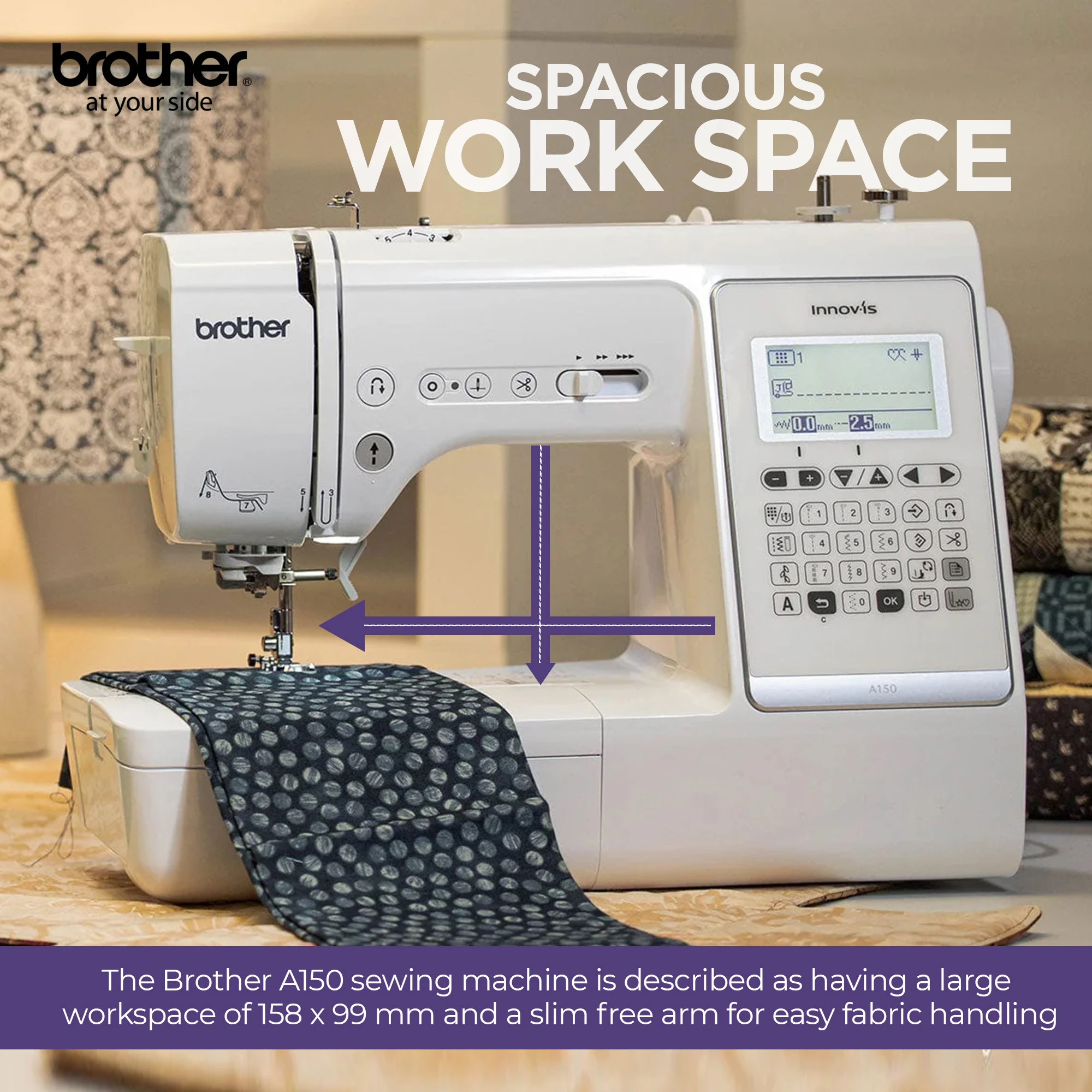 INNOV-IS A150 Computerized Electric Sewing Machine