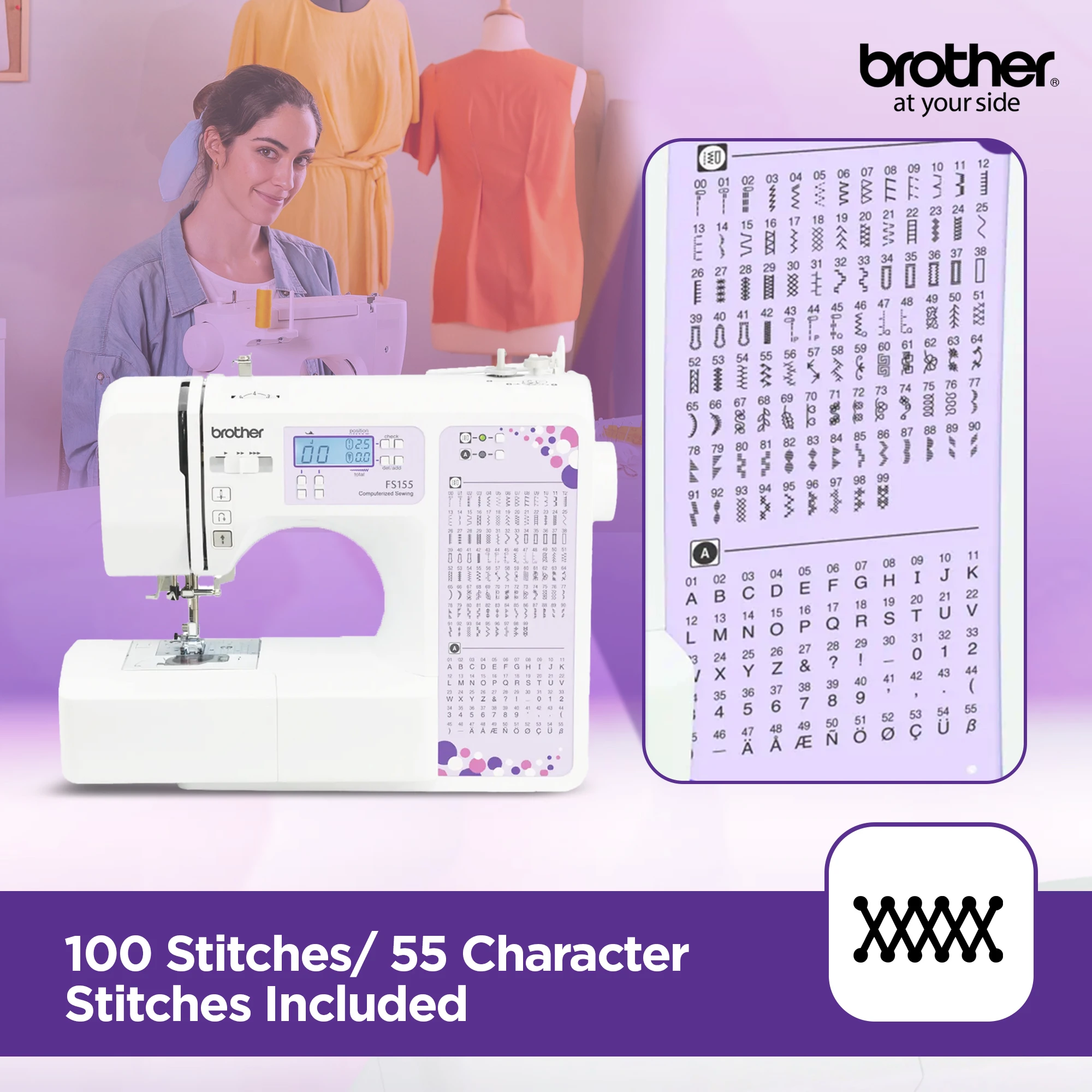 Compact Electric Sewing Machine Easy To Use Sewing And Mending Machine