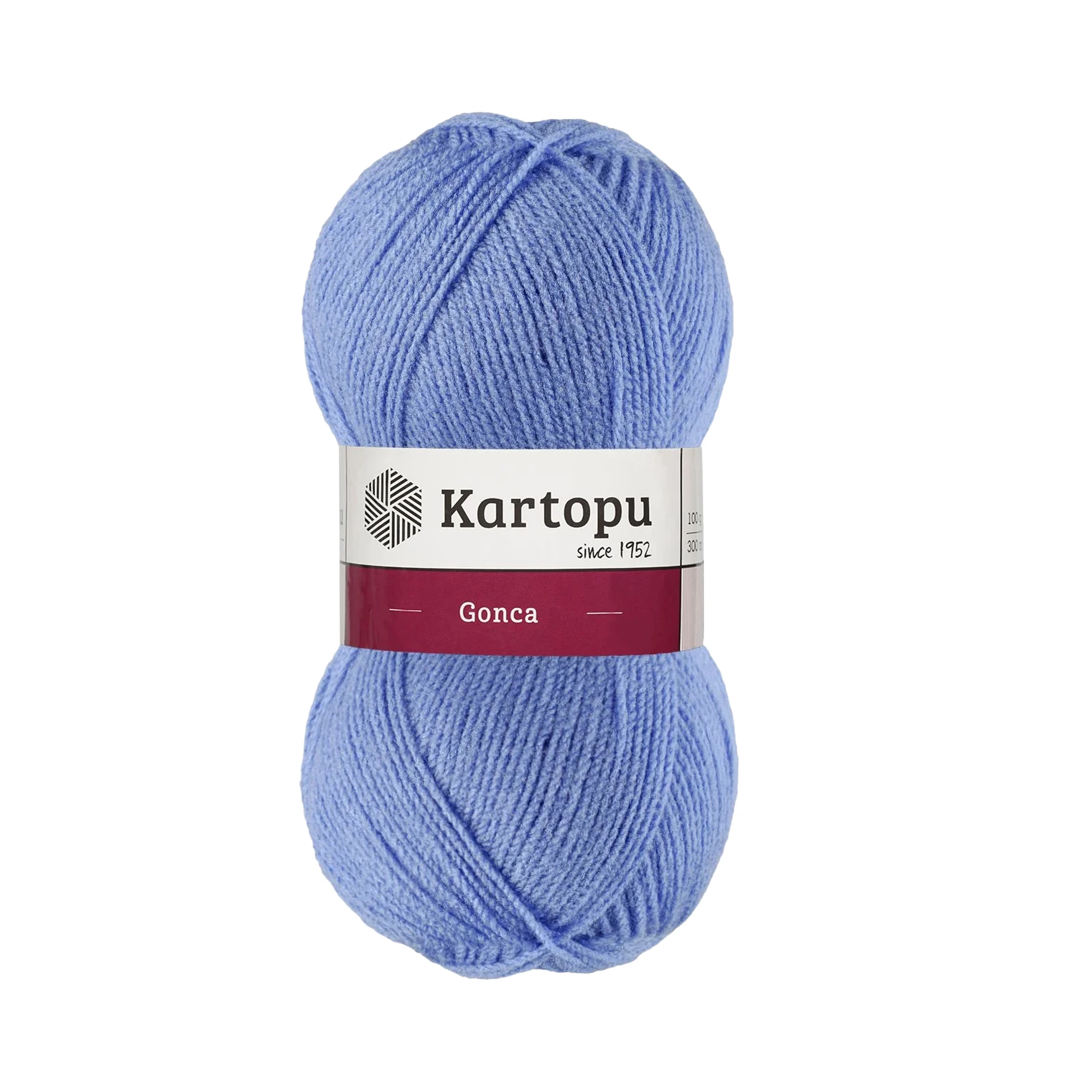 Kartopu K535 Gonca Knitting Yarn â€“ 100g, 300m, Alaska Blue